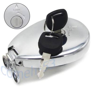 Llaves de cubierta de tapa de tanque de combustible para Kawasaki ZR1100 Zephyr1100 1992-06 BJ250 92-17 Foto 1 de 4