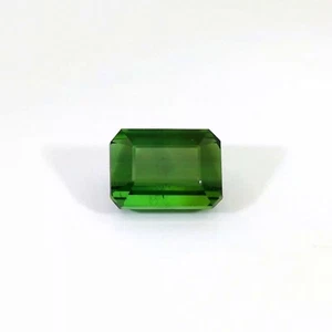 1.100 CARAT-UNHEATED 100% NATURAL GREEN TOURMALINE 6X4MM LOOSE GEMSTONES - Picture 1 of 4