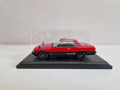 Hachette Norev 1/43 Nissan Skyline HT 2000 Turbo RS - Rojo - 1981 - Imagen 1 de 4