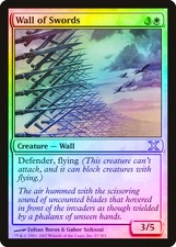 Wall of Swords FOIL 10th Edition NM White Uncommon MAGIC MTG CARD ABUGames