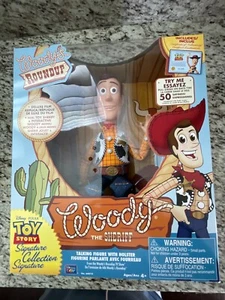 Toy Story Signature Collection Woody's Roundup Woody the Sheriff Thinkway NIB - Picture 1 of 12