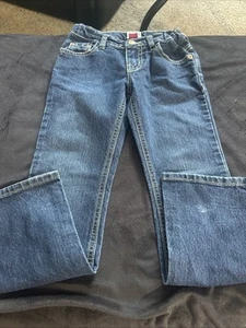 Girls Size 6x/7 Blue Denim Jeans By Children’s Place - Picture 1 of 14
