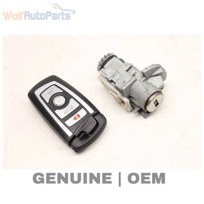 BMW 335I GT XDRIVE 2014-2015 - Interruptor/cilindro de bloqueo delantero izquierdo con llave Foto 1 de 4