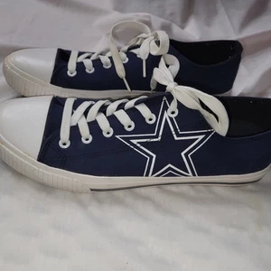 NFL MENS  Dallas COWBOYS LEVIS SHOES  SZ 10 SNEAKERS - Picture 1 of 12