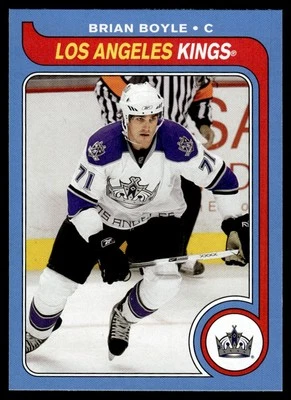 2008-09 O-Pee-Chee 1979-80 Retro Brian Boyle Rookie Los Angeles Kings #525 - Image 1 of 2