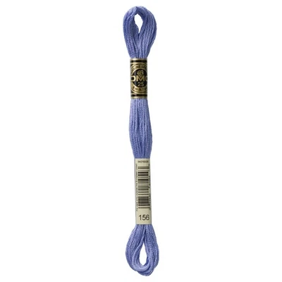DMC 6-Strand Embroidery Cotton 8.7yd Med. Lt. Blue Violet-Between 340 & 341 - Image 1 of 2