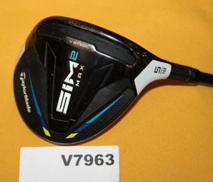 TaylorMade Sim2 Max 18º 5 Fairway Wood Ventus Regular Graphite V7963 - Picture 1 of 7