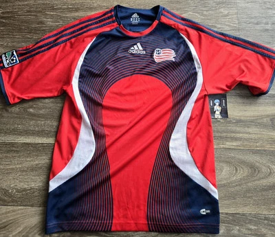 Adidas New England Revolution 2006 Training Soccer Jersey Mens Size Small Rare - Image 1 of 4