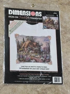 Dimensions iron on fashion transfer 80004 english cottage Sealed 10 1/2 x 8 1/2 - Picture 1 of 1