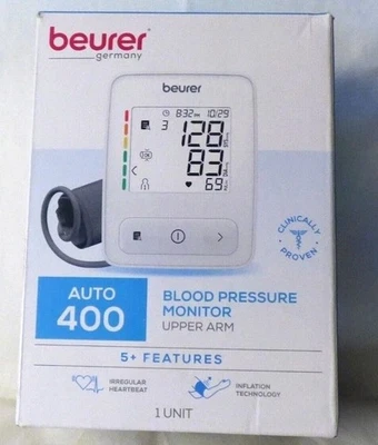 🔥NEW🔥Beurer Germany - 5+ Features Blood Pressure Monitor Upper Arm - White - Изображение 1 из 4