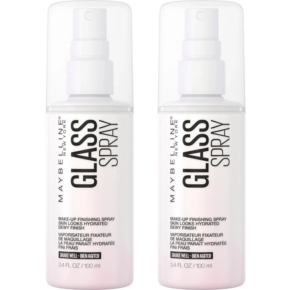 1 Maybelline Facestudio Glass Makeup Finishing Spray 3.4 FL Oz
