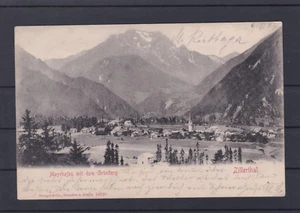 TOP Karte Mayerhofen mit Bahnhofkastenstempel gelaufen 9.VI.1907 nach Wien - Picture 1 of 2