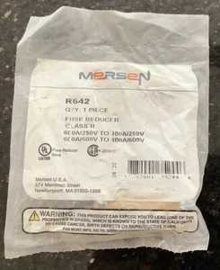 Neu Mersen Shawmut R642 Klasse R Sicherung Reduzierstück 400-600 Amp 600 Volt kostenloser Versand - Bild 1 von 2