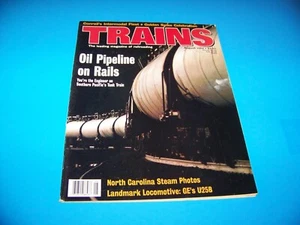 Trains Magazine "The Magazine Of Railroading" Vintage August 1994 - Foto 1 di 4