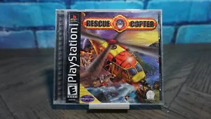 Rescue Copter (Sony PlayStation 1 PS1, 2002) Game, Case, and Instruction Manual - Picture 1 of 3