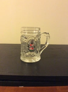 Beck’s Bierkrug Stein Traubenblatt bestickt deutsch - Bild 1 von 1