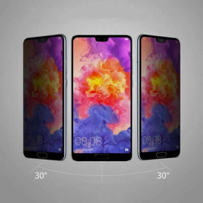 2xFor Huawei P10 Plus P20 Pro Privacy Anti-Spy Tempered Glass Screen Protector - Image 1 of 4