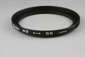 KENKO 49mm Lens to 55mm Filter Thread STEP-UP ADAPTER RING #148 - Picture 1 of 3