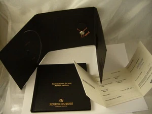 ROGER DUBUIS  Documentación  Reloj - Picture 1 of 12