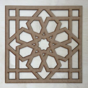 Radiator Cabinet Decorative Screening Square Radiator Grille MDF 3mm and 6mm P80 - Picture 1 of 1