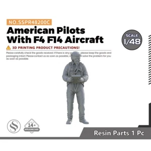 SSMODEL SSPR48200C 1/48 Pilotos Americanos Modernos PARA Aviones F4 F14 - Imagen 1 de 3