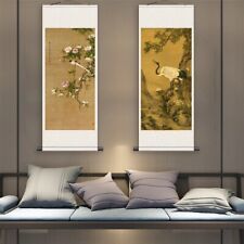Chinese Ink Painting Wall Scrolls Calligraphy Hand Painted Hanging Decorate Art