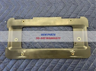 🔸OEM BMW 7160607 Rear Trunk Lid License Plate Bracket 328i 3 Series E90 10-12 - Image 1 of 4