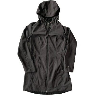 Champion Women's Hooded Jacket Coat VentureDry Rain Coat Insulated Small Grey - Image 1 of 4