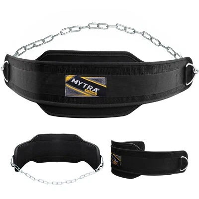  Mytra Fusion For Bodybuildy, Deadlifting, Weightlifting, Neoprene Dip Belt - Image 1 of 4