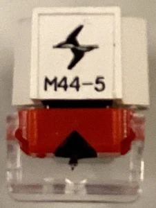 SHURE M44-5 CARTRIDGE AND NEW AFTER MARKET SHURE N44-5 STYLUS WITH NEEDLE GUARD - Picture 1 of 5