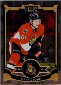 2015-16 O-Pee-Chee Platinum Hockey #36 Mark Stone - Picture 1 of 2