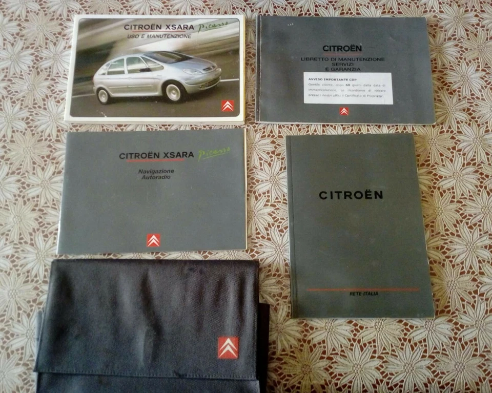 Uso e manutenzione Citroen xara picasso edizione 12/2002 - Immagine 1 di 1