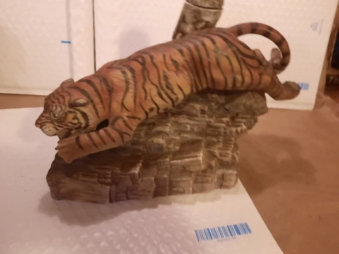 1973 LSU TIGERS CLEMSON FOOTBALL BASKETBALL BASEBALL MASCOT whiskey  DECANTER Cover