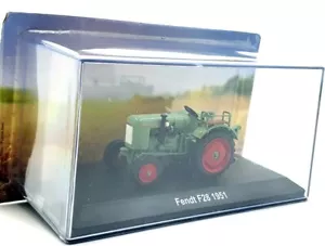 Hachette 1/43 Scale Model Tractor HL25 - 1951 Fendt F28 - Green - Picture 1 of 5