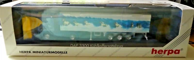 Herpa 120012 H0 DAF 3300 Kühlkoffersattelzug Neu in OVP - Bild 1 von 3