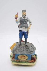 VINTAGE Fiddler On The Roof Musical Figurine LAZAR WOLF JUDAICA COLLECTIBLE - Picture 1 of 8