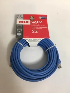 Cable de red RCA TPH532BR CAT-5E 100 MHz, 25 pies - Imagen 1 de 3