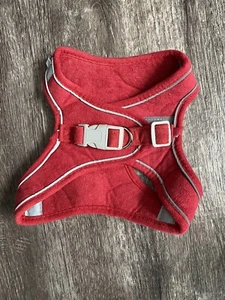 Dog Harness, Large, Red, Reflective Areas - Picture 1 of 3