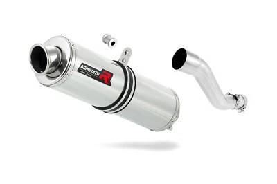 Exhaust silencer muffler DOMINATOR ROUND YAMAHA XT 600 82-86 43F + DB KILLER - Image 1 of 2