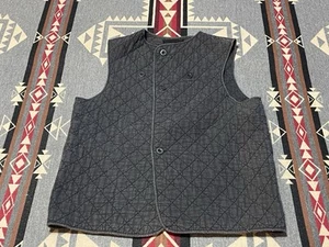 UFO Surplus Quilted Vest Liner Distressed No Size Military Look T23 - Picture 1 of 6