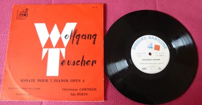 Wolfgang Teuscher / Christiane Cornelis, Ida Perin / Sonate Pour 2 Pianos Opus 4 - Photo 1/2