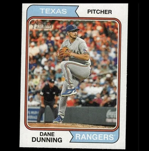 2023 Topps Heritage - Dane Dunning #413 - Bild 1 von 2