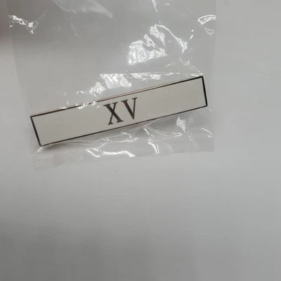 NYPD 15 Year (XV) Service Lapel Pin Brand New And Sealed Free And Fast Shipping  - Image 1 of 2