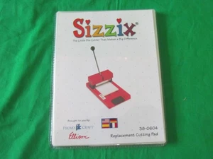 Original Sizzix Modell 38-0604 Ersatz Schneideunterlage Original Rot Maschine Neu - Bild 1 von 3