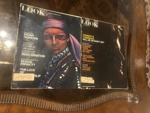 Vtg Set of Two "Look" Magazines in Good State and Price - Picture 1 of 2
