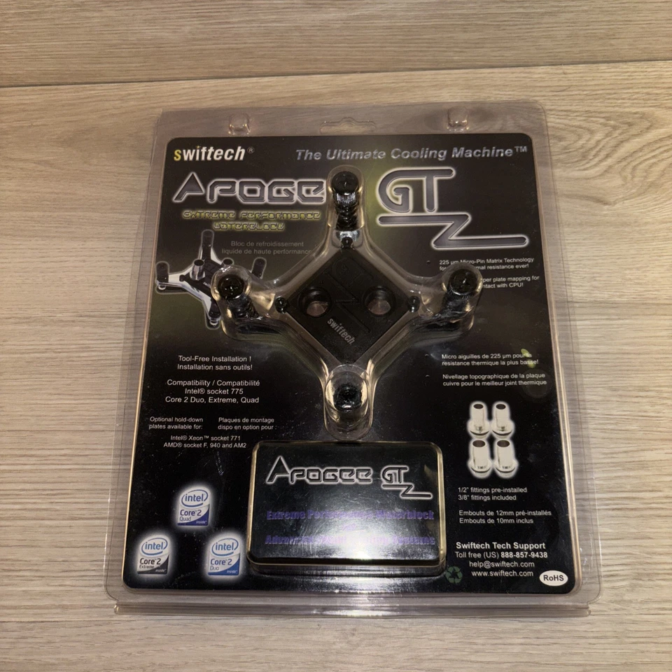 Swiftech Apogee GTZ CPU Waterblock The Ultimate Cooling Machine - Image 1 of 4