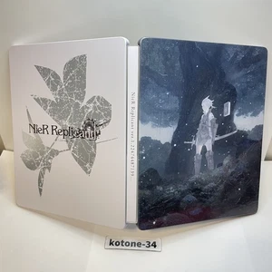 Nier Replicant ver.1.22474487139... Steel Book Case e-STORE limited JP No game - Picture 1 of 9
