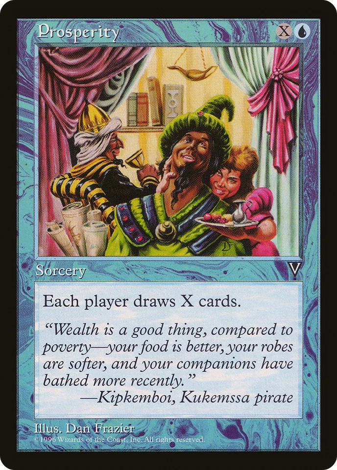 Prosperity (Damaged) Visions VIS Magic MTG - Image 1 of 1