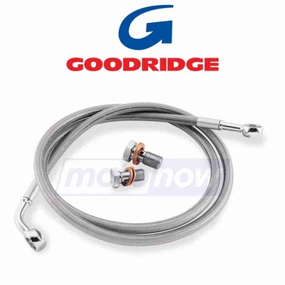 Goodridge Econoline Rear Brake Line Kit for 2000-2007 Harley Davidson FXDL tc - Image 1 of 4