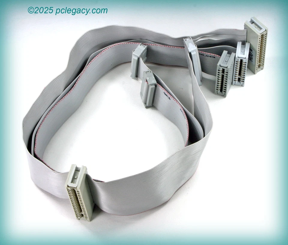 Vintage ST-506, ST-412 DOUBLE Cable Set — Double Control Cable + Two Data Cables - Image 1 of 1